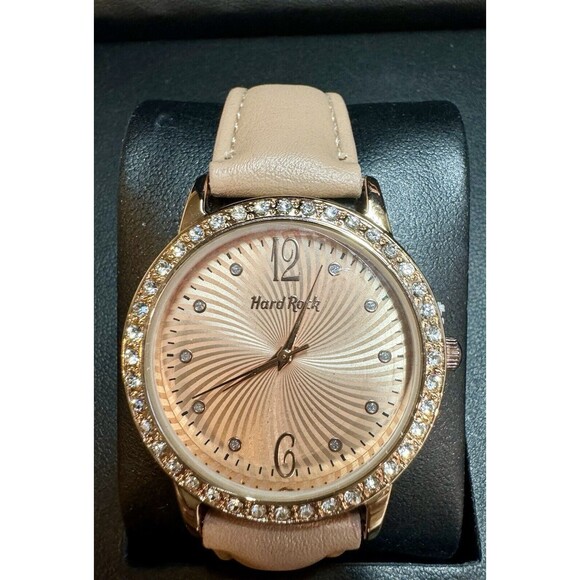 Hard Rock Women's Silver & Rose Gold Watch Gift Set Rock Barbie Y2K Fairycore - Picture 2 of 7